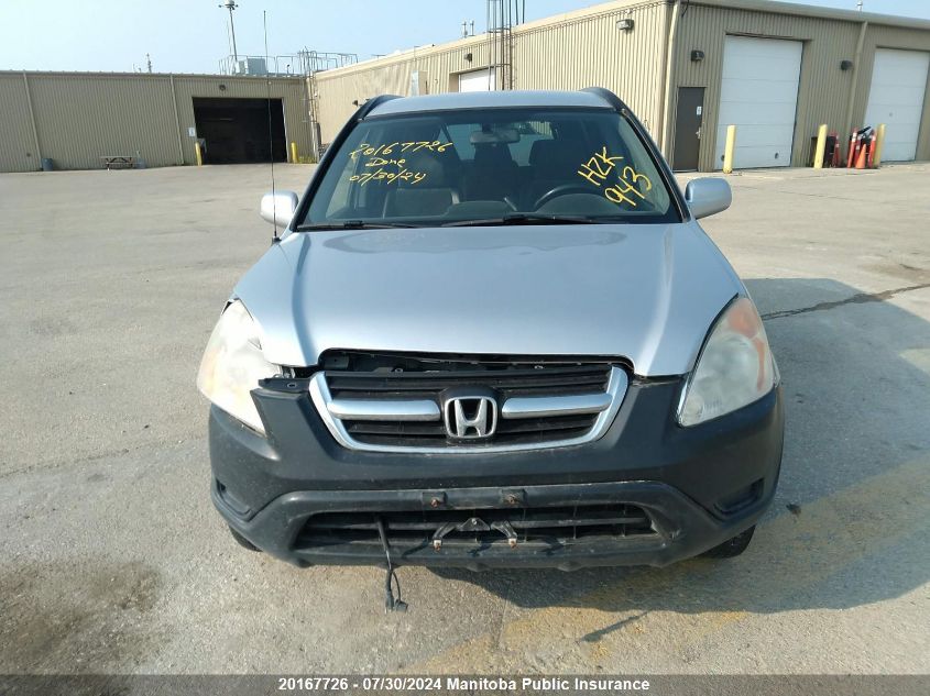 2003 Honda Cr-V VIN: JHLRD788X3C806240 Lot: 20167726