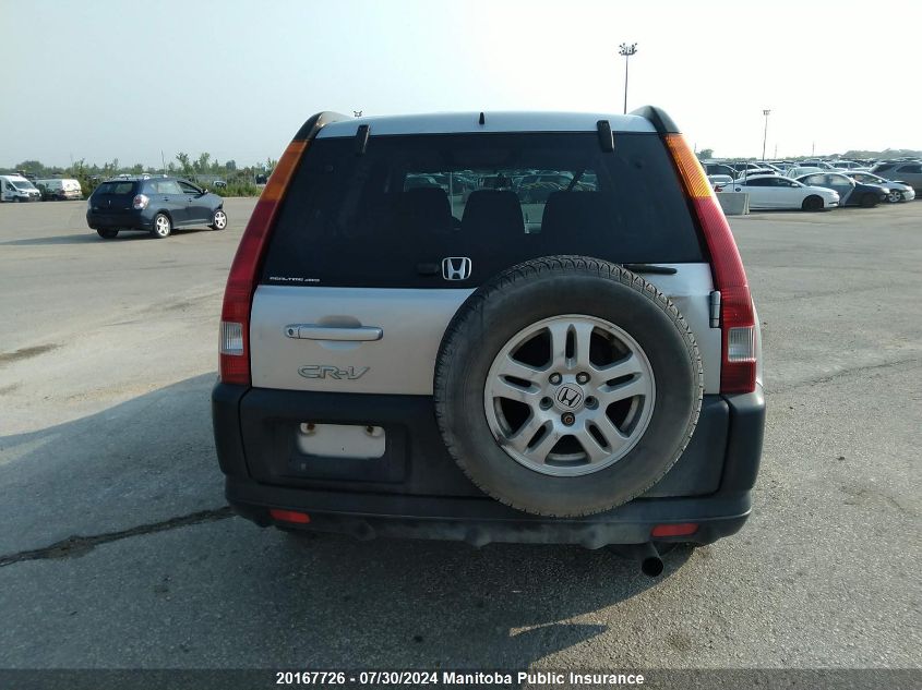 2003 Honda Cr-V VIN: JHLRD788X3C806240 Lot: 20167726