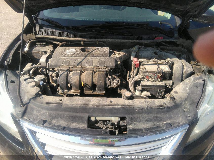 2014 Nissan Sentra 1.8 Sv VIN: 3N1AB7AP9EL647996 Lot: 20167758