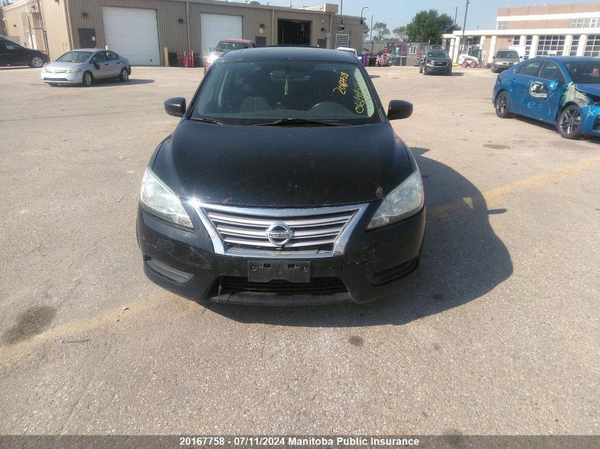 2014 Nissan Sentra 1.8 Sv VIN: 3N1AB7AP9EL647996 Lot: 20167758