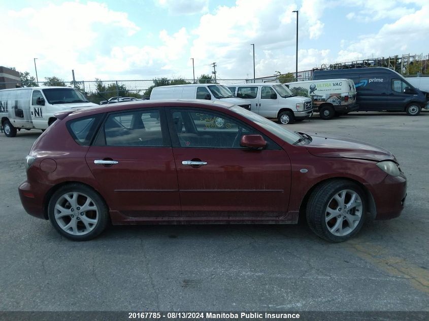 2009 Mazda Mazda3 Sport Gt VIN: JM1BK343891239599 Lot: 20167785