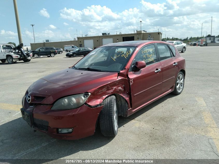 2009 Mazda Mazda3 Sport Gt VIN: JM1BK343891239599 Lot: 20167785