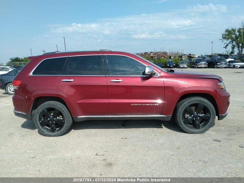 2014 Jeep Grand Cherokee Summit VIN: 1C4RJFJM2EC307216 Lot: 20167793