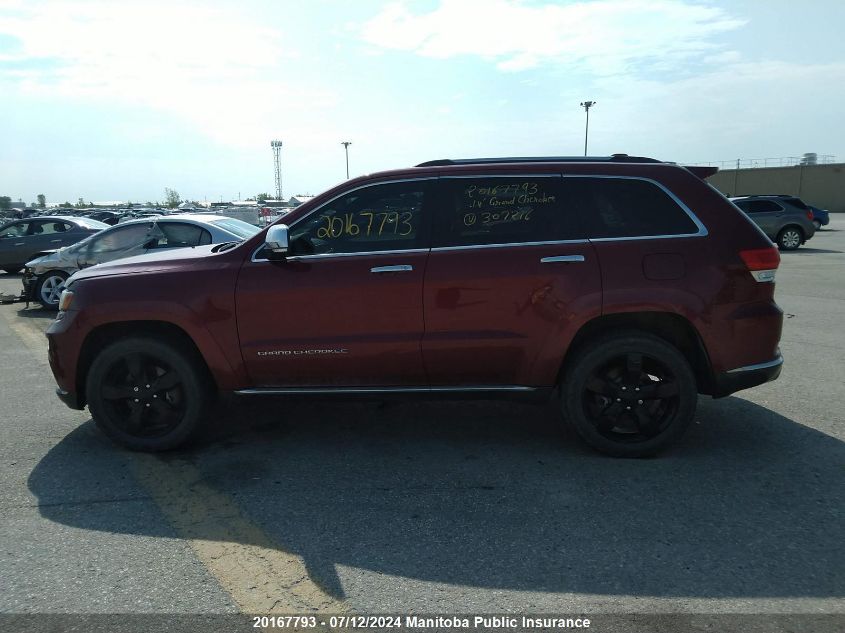 2014 Jeep Grand Cherokee Summit VIN: 1C4RJFJM2EC307216 Lot: 20167793