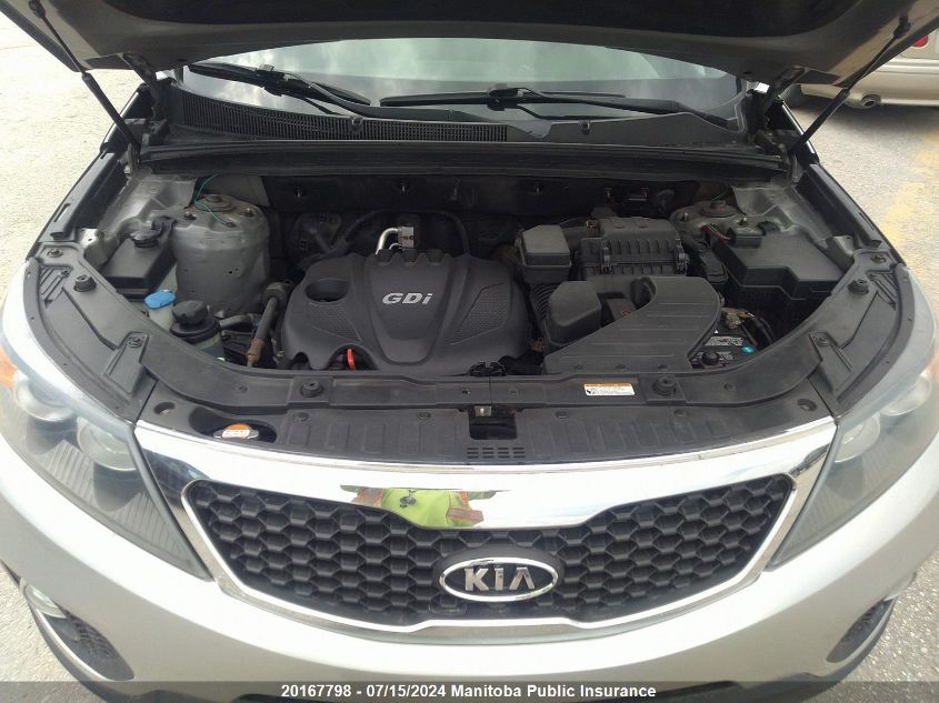 2013 Kia Sorento Lx VIN: 5XYKT3A62DG335636 Lot: 20167798