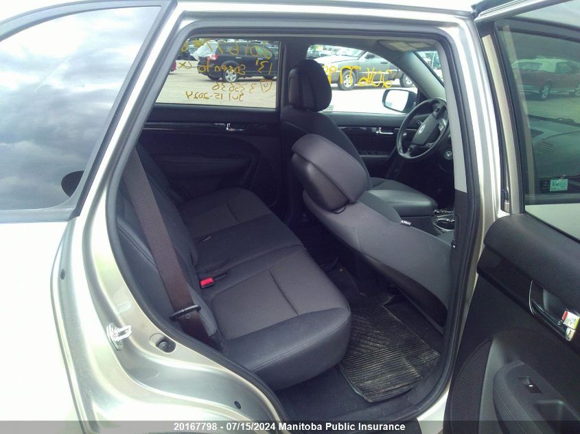 2013 Kia Sorento Lx VIN: 5XYKT3A62DG335636 Lot: 20167798