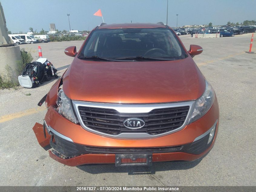 2011 Kia Sportage Lx VIN: KNDPB3A20B7117520 Lot: 20167827