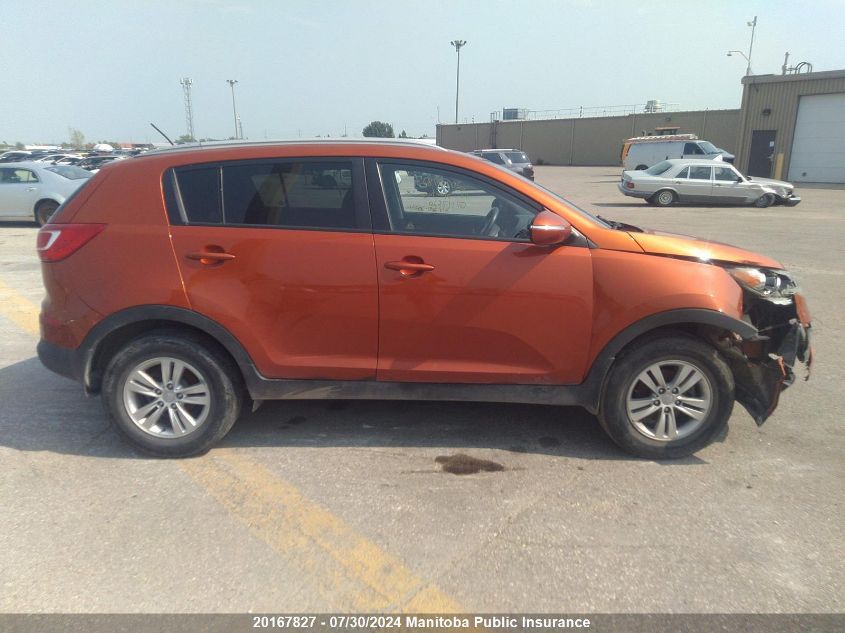 2011 Kia Sportage Lx VIN: KNDPB3A20B7117520 Lot: 20167827