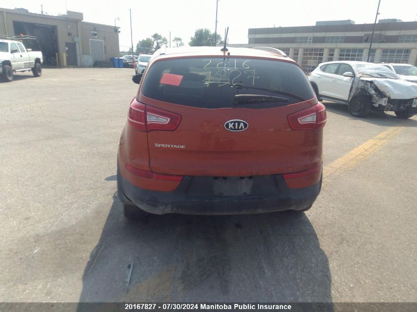 2011 Kia Sportage Lx VIN: KNDPB3A20B7117520 Lot: 20167827