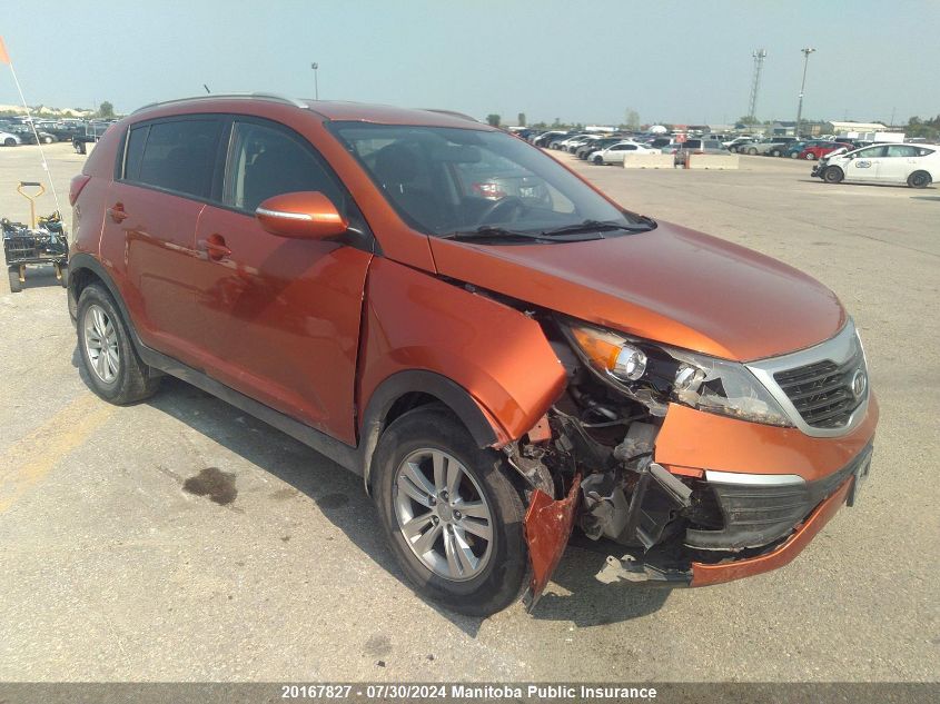 2011 Kia Sportage Lx VIN: KNDPB3A20B7117520 Lot: 20167827