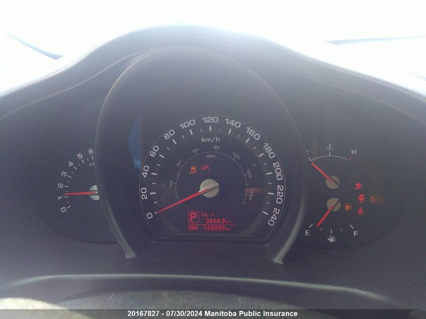 2011 Kia Sportage Lx VIN: KNDPB3A20B7117520 Lot: 20167827