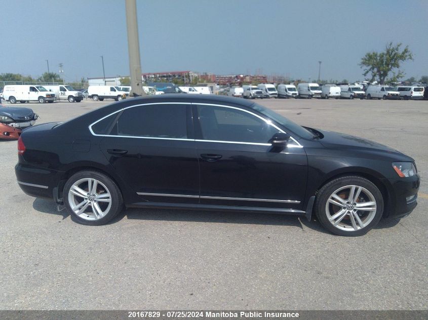 2014 Volkswagen Passat 1.8 Tsi VIN: 1VWCS7A36EC076818 Lot: 20167829