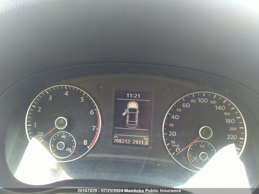 2014 Volkswagen Passat 1.8 Tsi VIN: 1VWCS7A36EC076818 Lot: 20167829