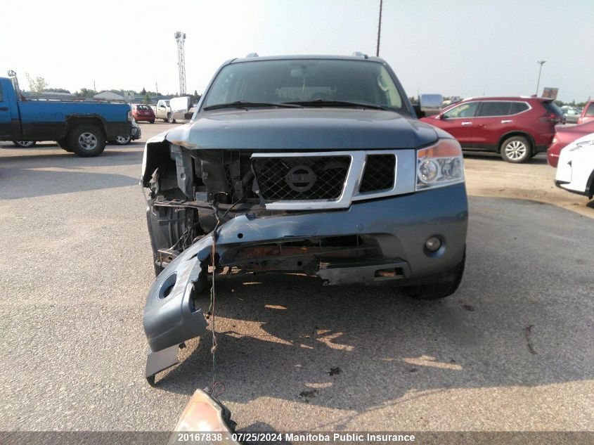 2011 Nissan Armada Platinum VIN: 5N1AA0NE7BN603406 Lot: 20167838