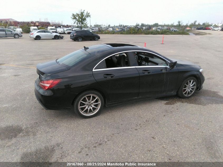 2018 Mercedes Benz Cla250 4Matic VIN: WDDSJ4GB8JN582296 Lot: 20167860