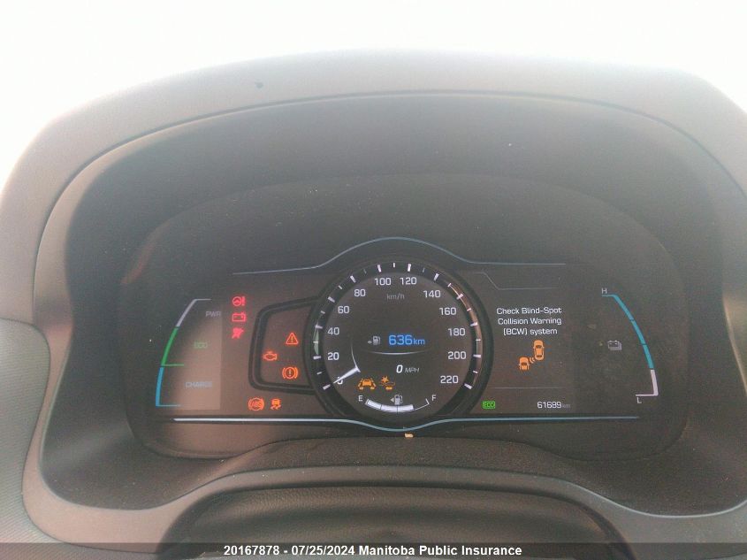 2019 Hyundai Ioniq Ultimate Electric Plus VIN: KMHC75LD6KU166213 Lot: 20167878