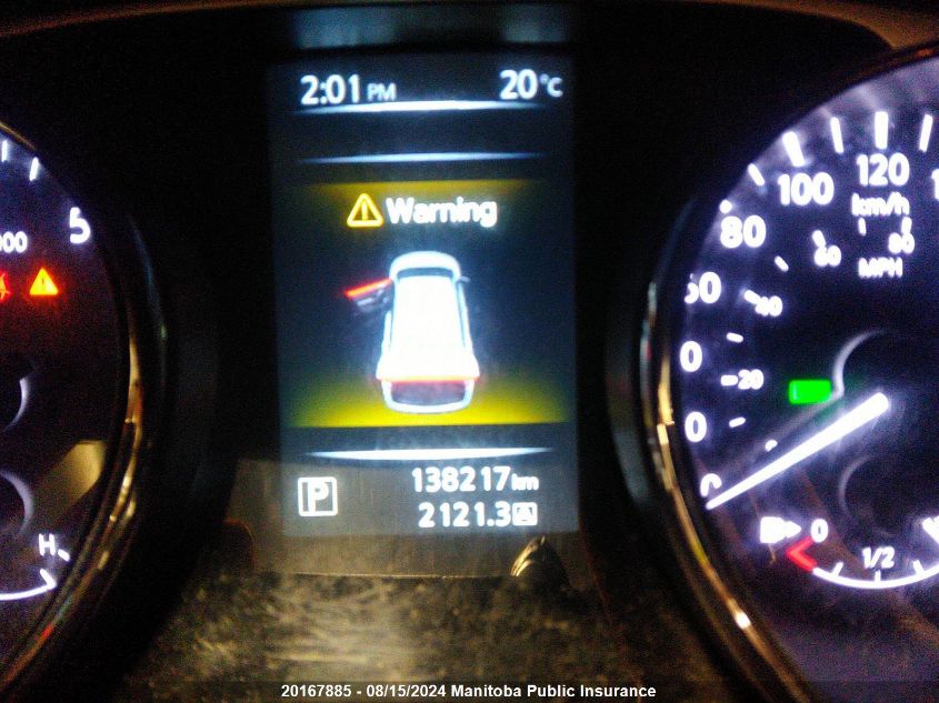 2015 Nissan Rogue Sv VIN: 5N1AT2MM9FC753615 Lot: 20167885