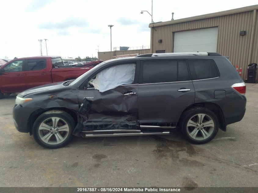 2012 Toyota Highlander Limited V6 VIN: 5TDDK3EH1CS120516 Lot: 20167887