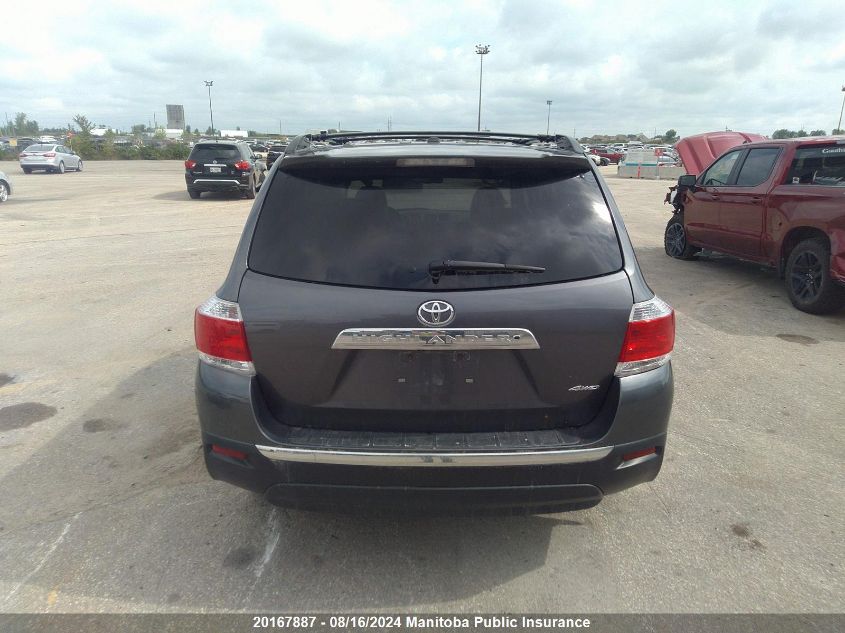 2012 Toyota Highlander Limited V6 VIN: 5TDDK3EH1CS120516 Lot: 20167887