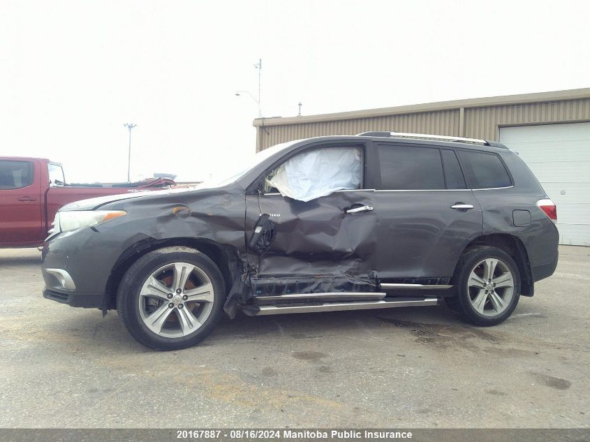 2012 Toyota Highlander Limited V6 VIN: 5TDDK3EH1CS120516 Lot: 20167887