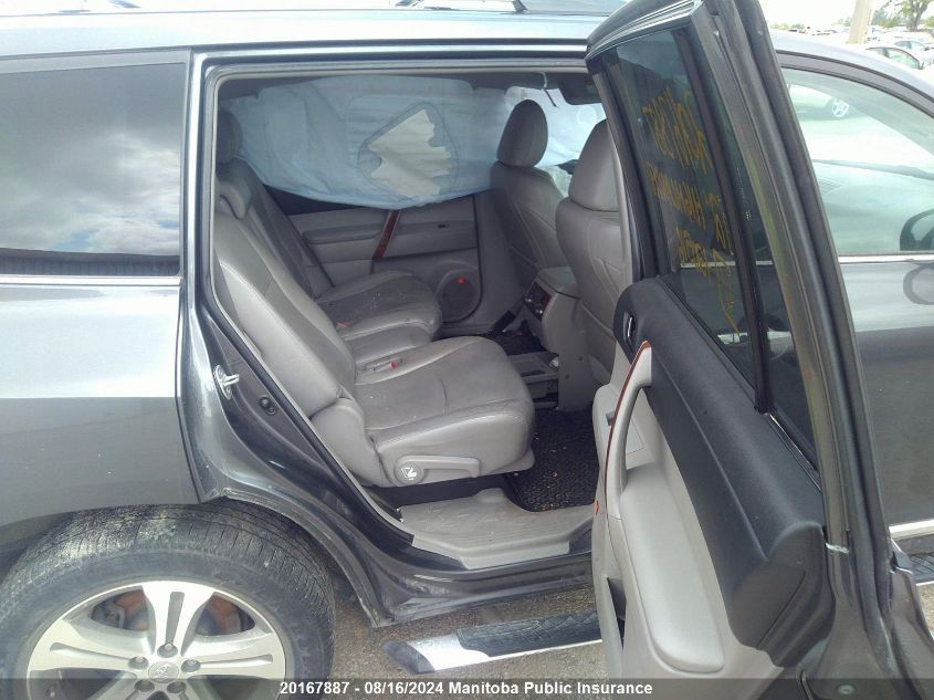 2012 Toyota Highlander Limited V6 VIN: 5TDDK3EH1CS120516 Lot: 20167887