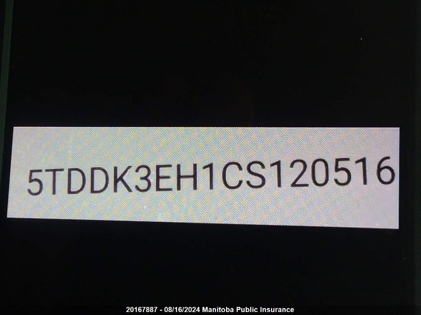 2012 Toyota Highlander Limited V6 VIN: 5TDDK3EH1CS120516 Lot: 20167887