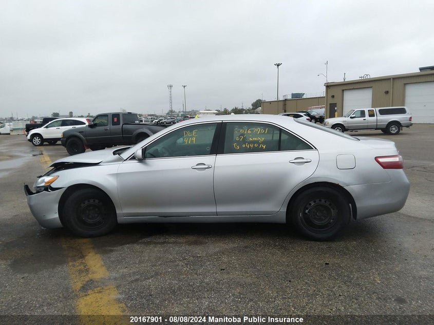 2007 Toyota Camry Ce VIN: 4T1BE46K87U044014 Lot: 20167901