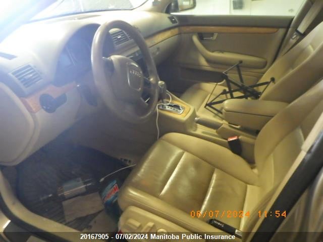 2006 Audi A4 2.0T Quattro VIN: WAUDF78E86A106043 Lot: 20167905