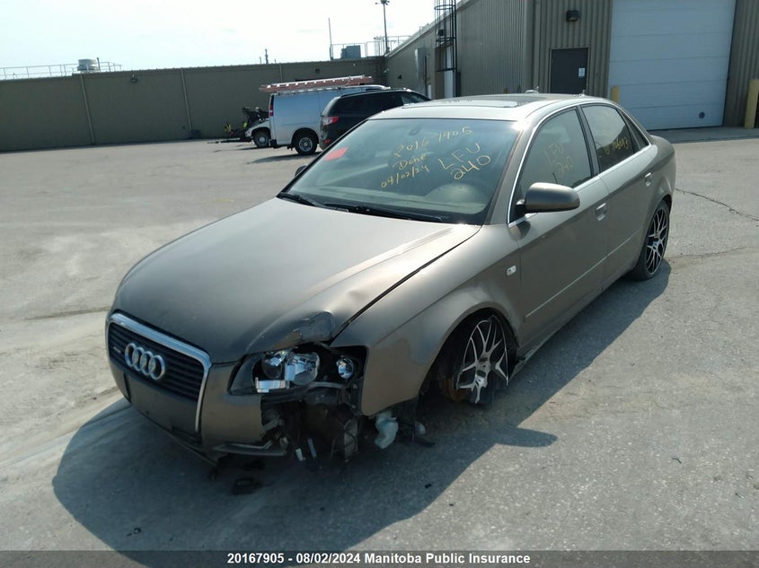 2006 Audi A4 2.0T Quattro VIN: WAUDF78E86A106043 Lot: 20167905