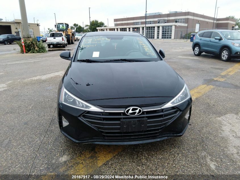 2020 Hyundai Elantra Essential VIN: KMHD74LF7LU920219 Lot: 20167917