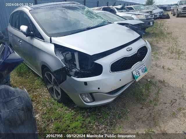 2014 Kia Rondo Ex VIN: KNAHU8A39E7024243 Lot: 20167958