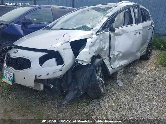 2014 Kia Rondo Ex VIN: KNAHU8A39E7024243 Lot: 20167958