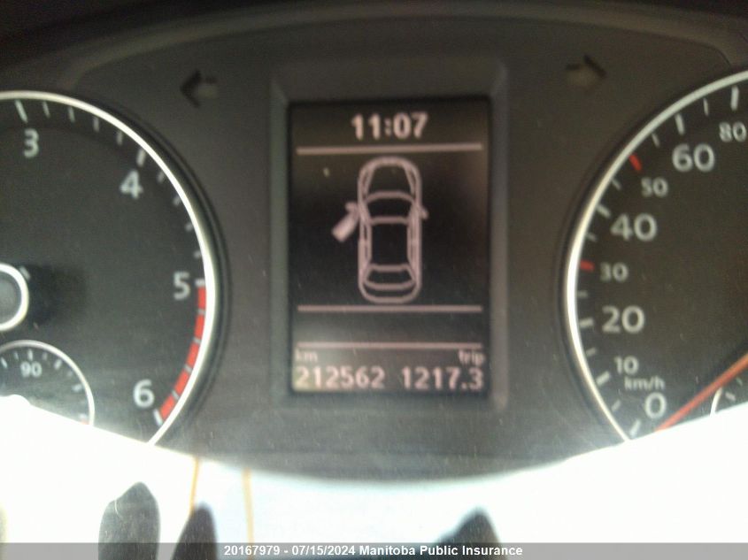 2013 Volkswagen Passat 2.0 Tdi VIN: 1VWCN7A31DC020906 Lot: 20167979