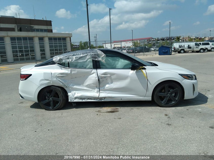 2024 Nissan Sentra 2.0 Sr VIN: 3N1AB8DV4RY266307 Lot: 20167990