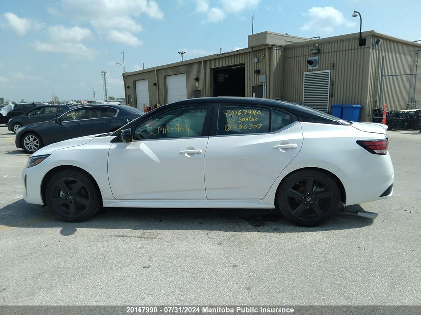 2024 Nissan Sentra 2.0 Sr VIN: 3N1AB8DV4RY266307 Lot: 20167990