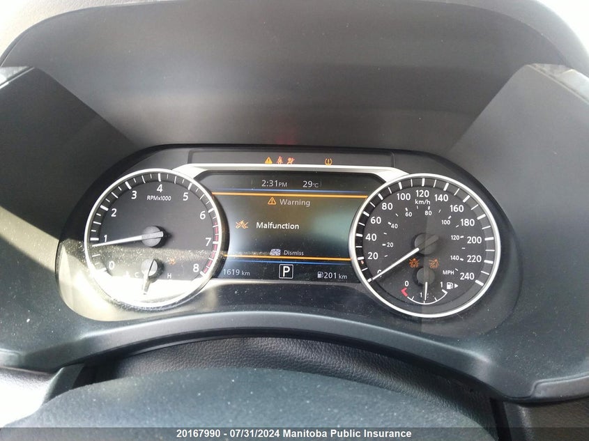 2024 Nissan Sentra 2.0 Sr VIN: 3N1AB8DV4RY266307 Lot: 20167990