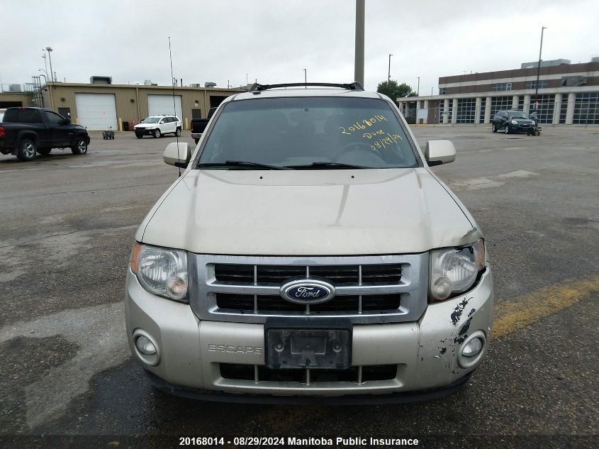 2011 Ford Escape Limited V6 VIN: 1FMCU9EG6BKC44203 Lot: 20168014