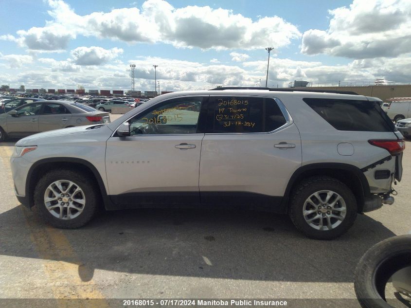 2019 Chevrolet Traverse Lt VIN: 1GNEVGKW5KJ319125 Lot: 20168015