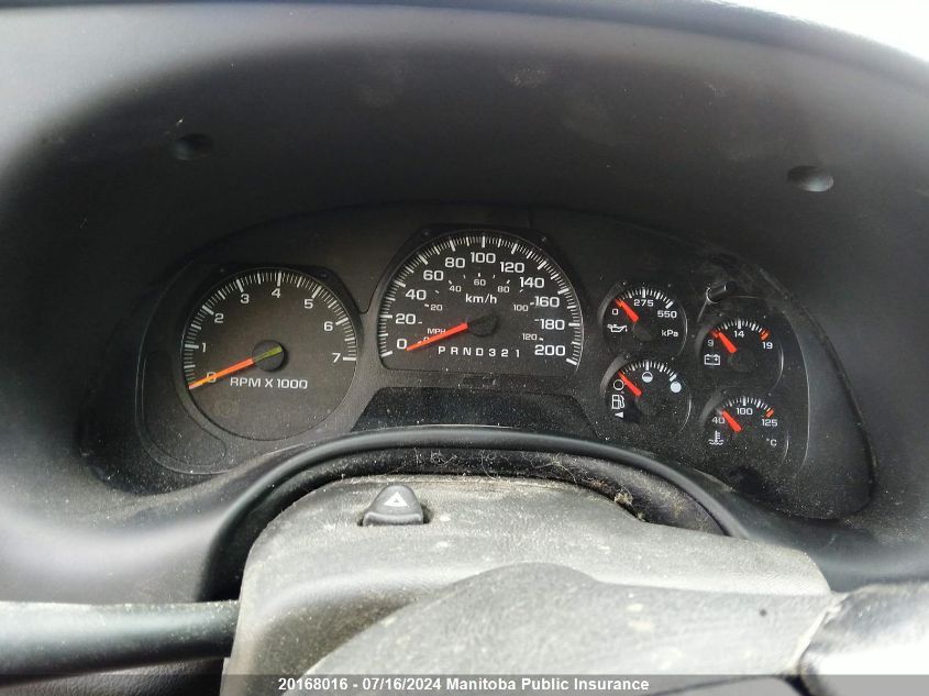 2008 Chevrolet Trailblazer Lt VIN: 1GNDT13S982241848 Lot: 20168016