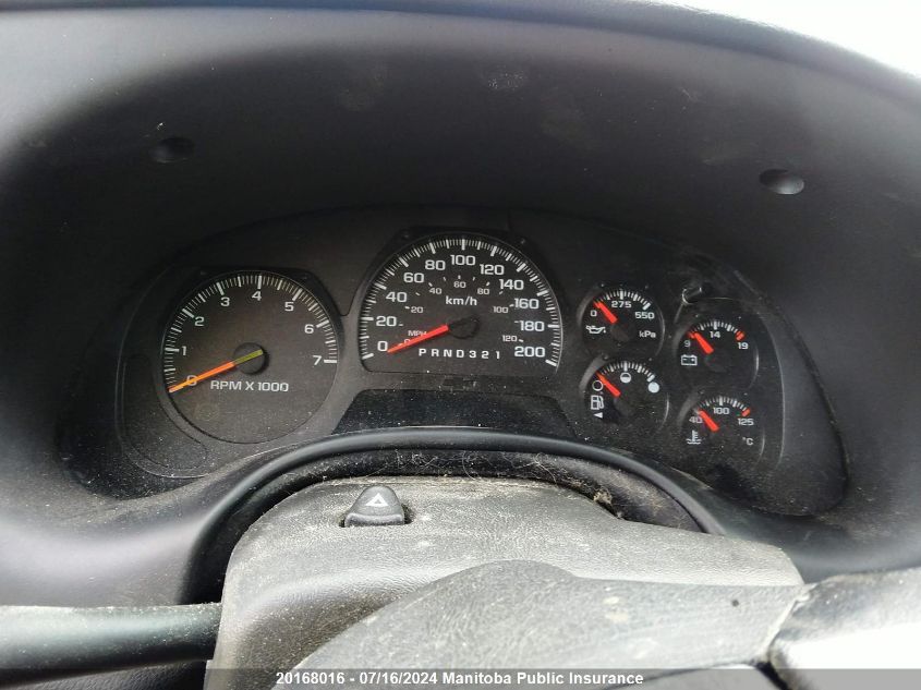 2008 Chevrolet Trailblazer Lt VIN: 1GNDT13S982241848 Lot: 20168016