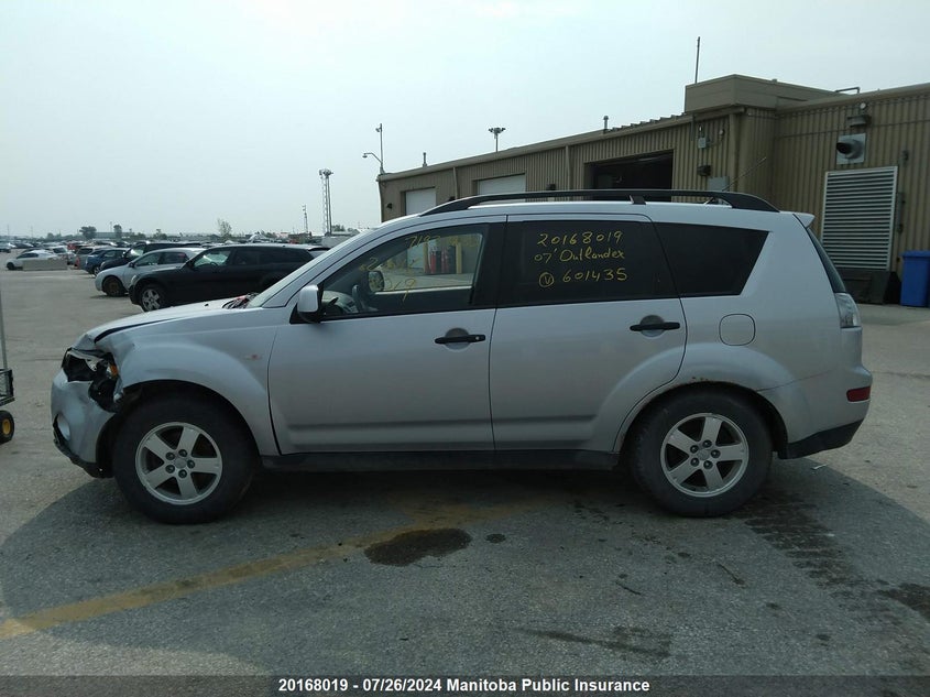 2007 Mitsubishi Outlander Ls VIN: JA4MT31X67Z601435 Lot: 20168019