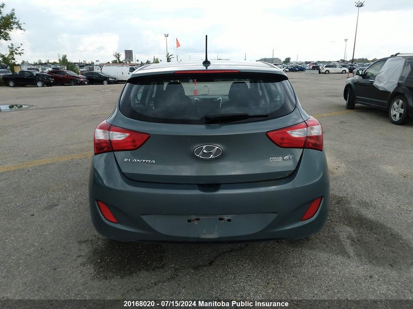 2014 Hyundai Elantra Gt Gl VIN: KMHD25LH2EU167286 Lot: 20168020