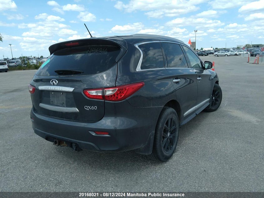 2014 Infiniti Qx60 VIN: 5N1AL0MMXEC539381 Lot: 20168021