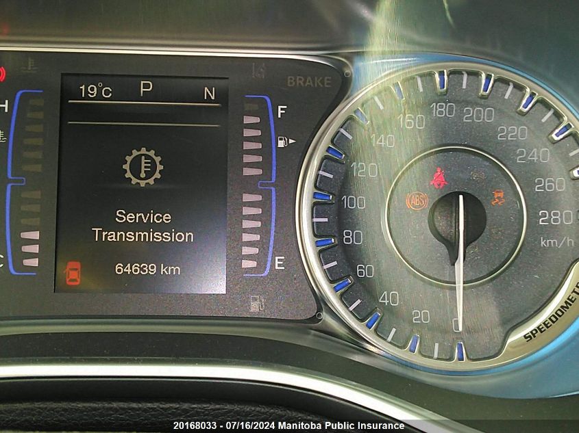 2016 Chrysler 200 Limited V6 VIN: 1C3CCCAG1GN158723 Lot: 20168033