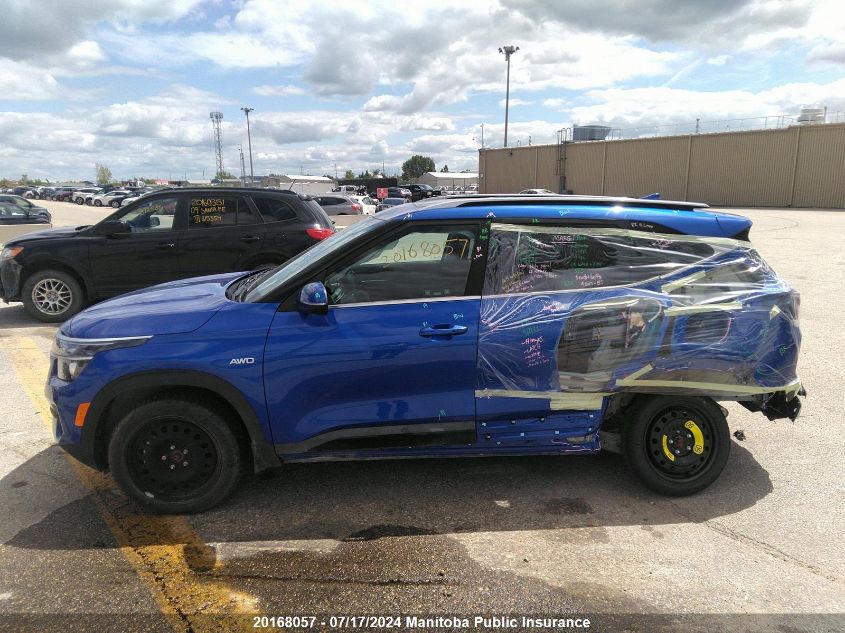 2023 Kia Seltos Ex VIN: KNDEUCAA6P7460042 Lot: 20168057