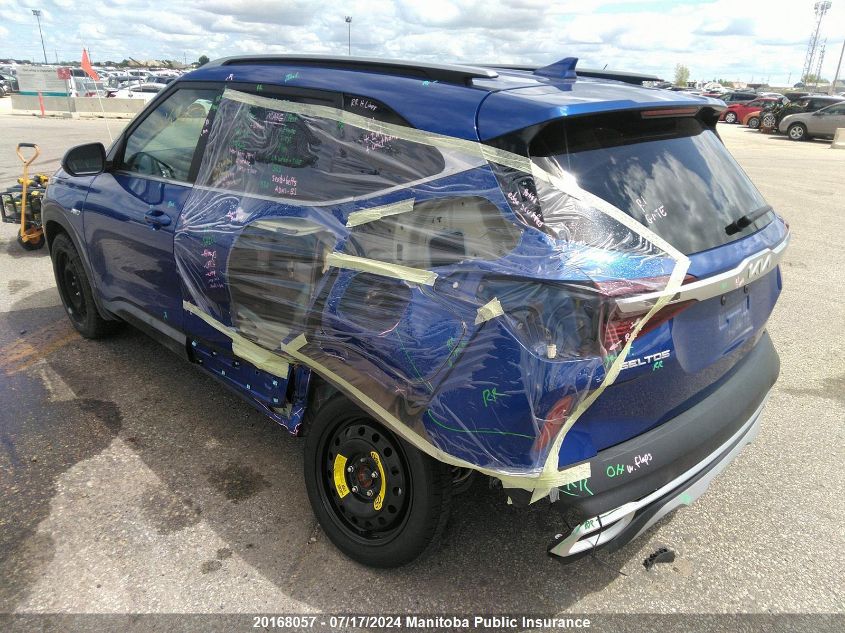 2023 Kia Seltos Ex VIN: KNDEUCAA6P7460042 Lot: 20168057