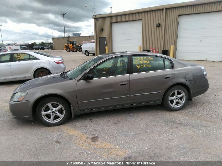2005 Nissan Altima 2.5 Sl VIN: 1N4AL11E75C317748 Lot: 20168058