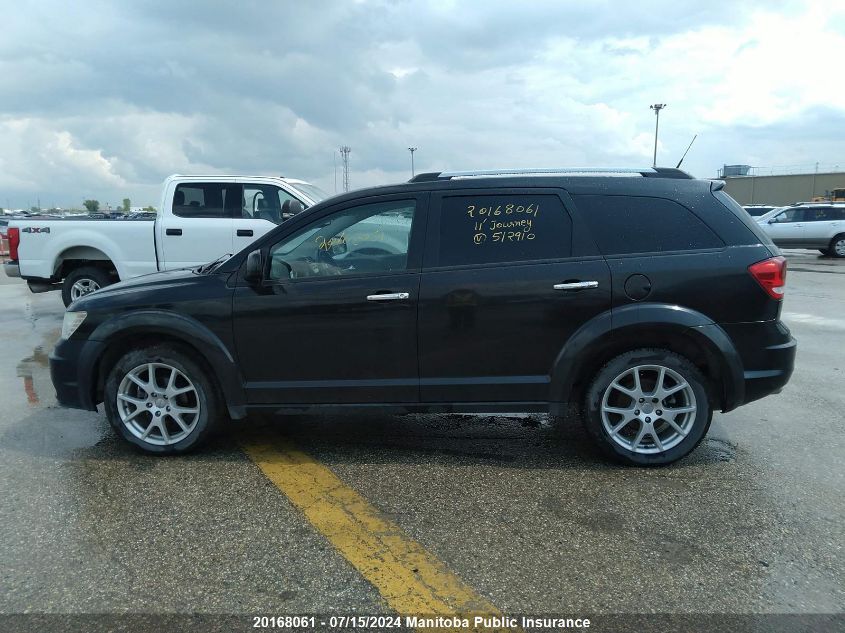 2011 Dodge Journey R/T VIN: 3D4PH6FG1BT512910 Lot: 20168061