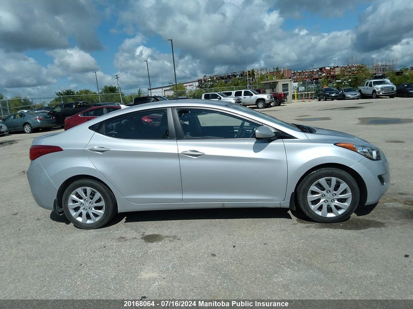 2012 Hyundai Elantra Gl VIN: 5NPDH4AE3CH117445 Lot: 20168064