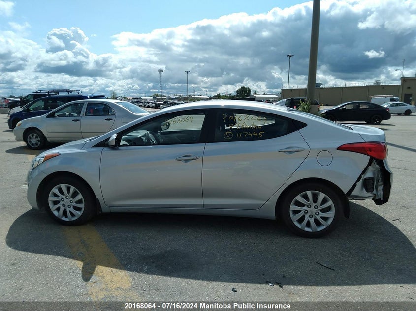 2012 Hyundai Elantra Gl VIN: 5NPDH4AE3CH117445 Lot: 20168064